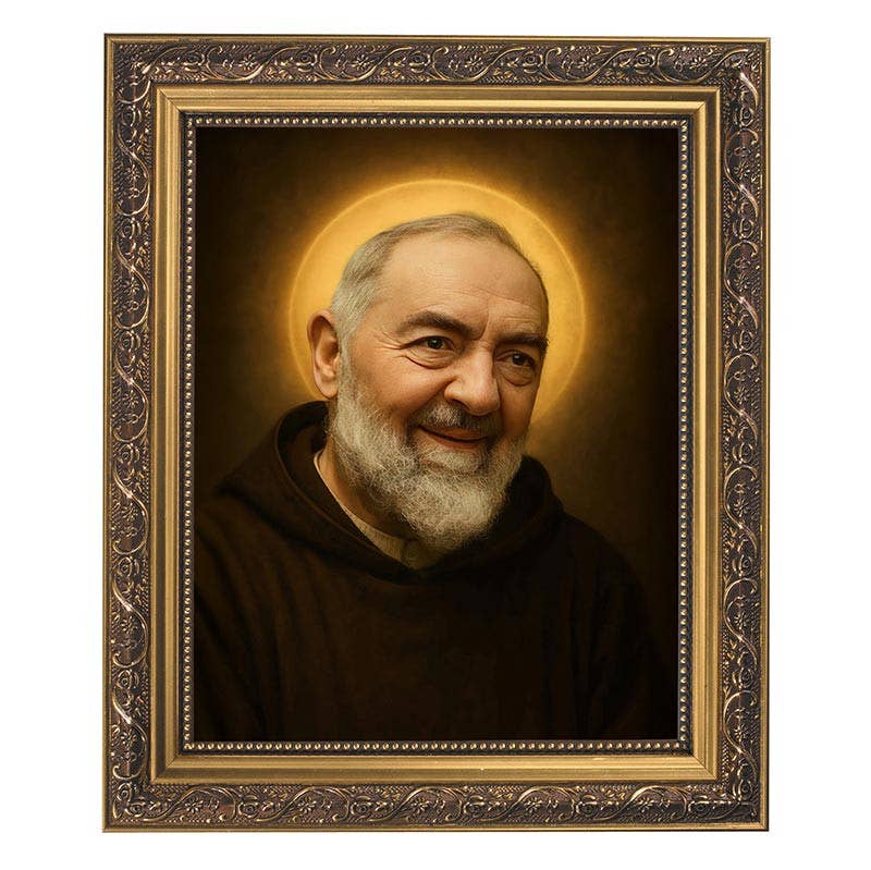 Saint Padre Pio Framed print
