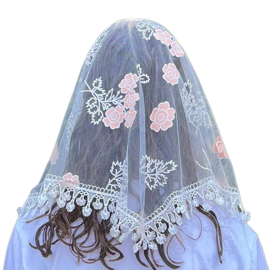 Mystic Rose Veil - WHITE