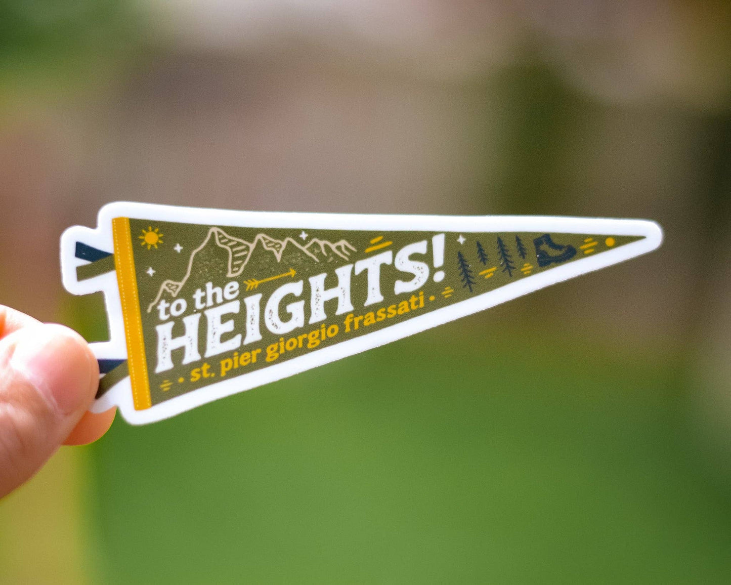 St. Pier Giorgio Frassati Catholic Sticker