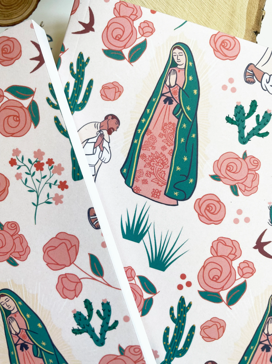 Our Lady of Guadalupe and Juan Diego Notebook