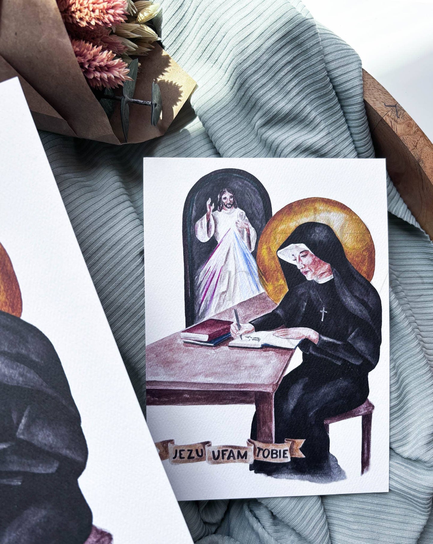 St. Faustina Kowalska & Divine Mercy | Print