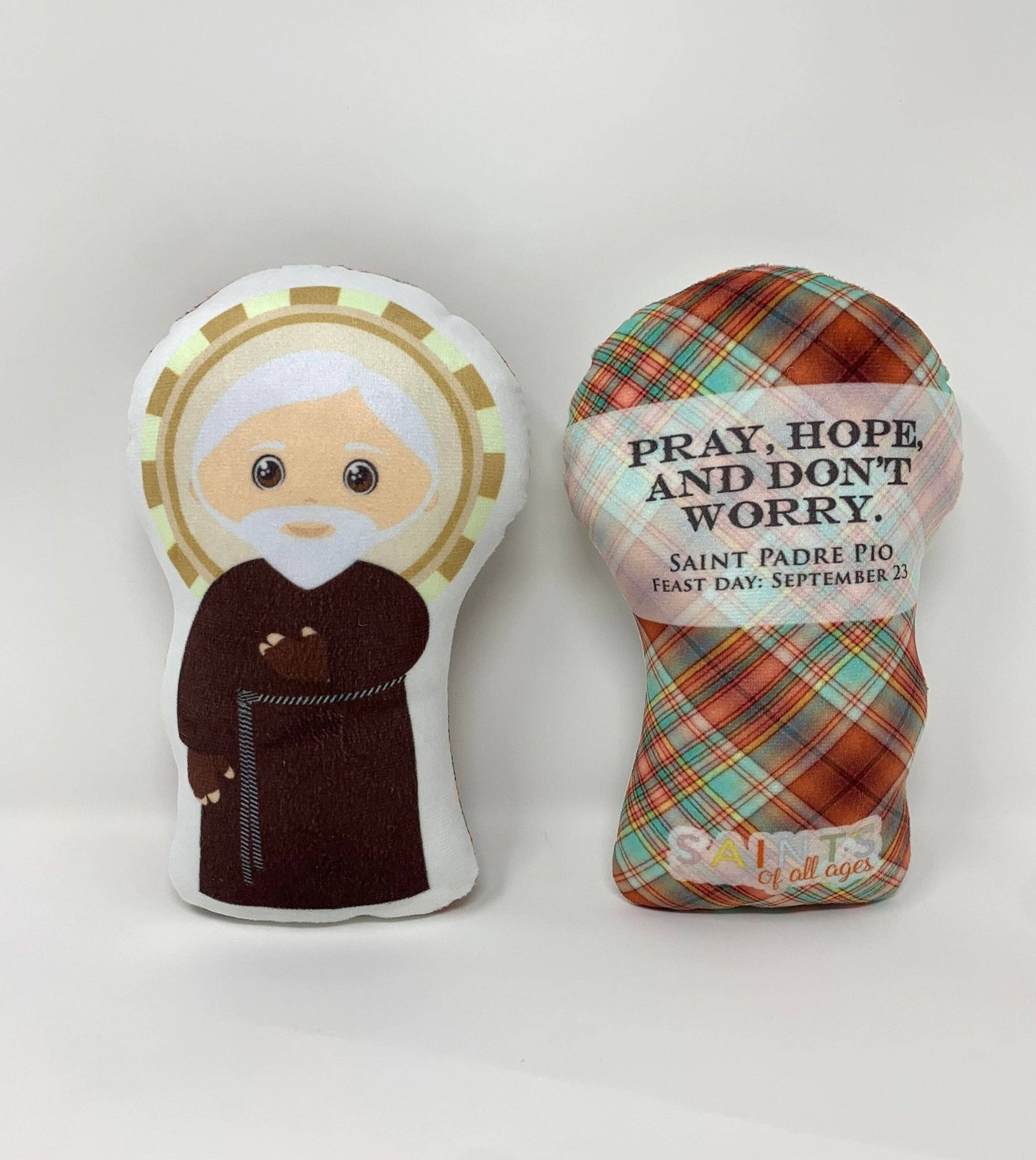 St. Padre Pio Stuffed Saint Doll