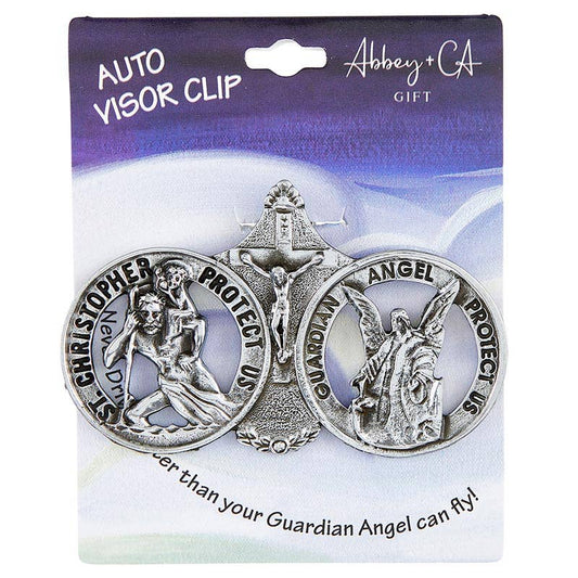 St Christopher Visor Clip