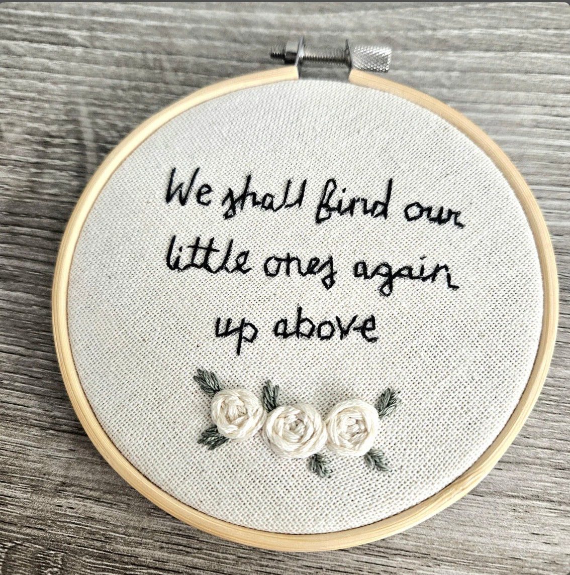 We Shall Find Embroidery