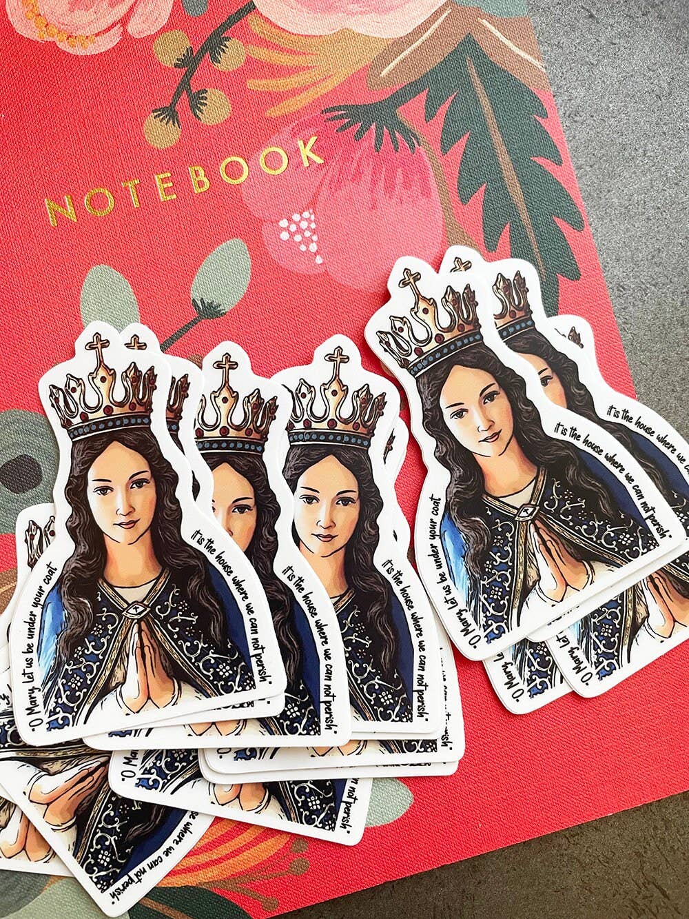 Blessed Virgin Mary Catholic Sticker