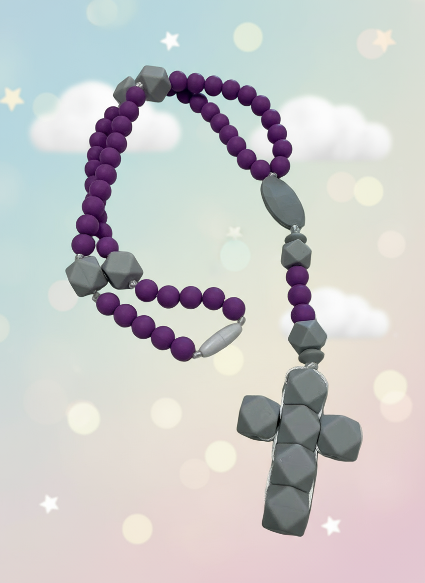 Silicone Baby Rosary