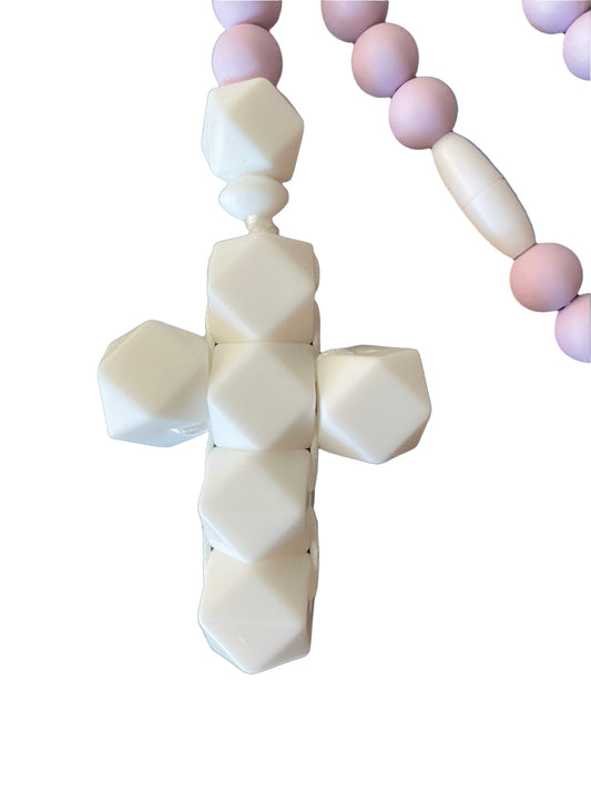 Silicone Little Flower Baby Rosary