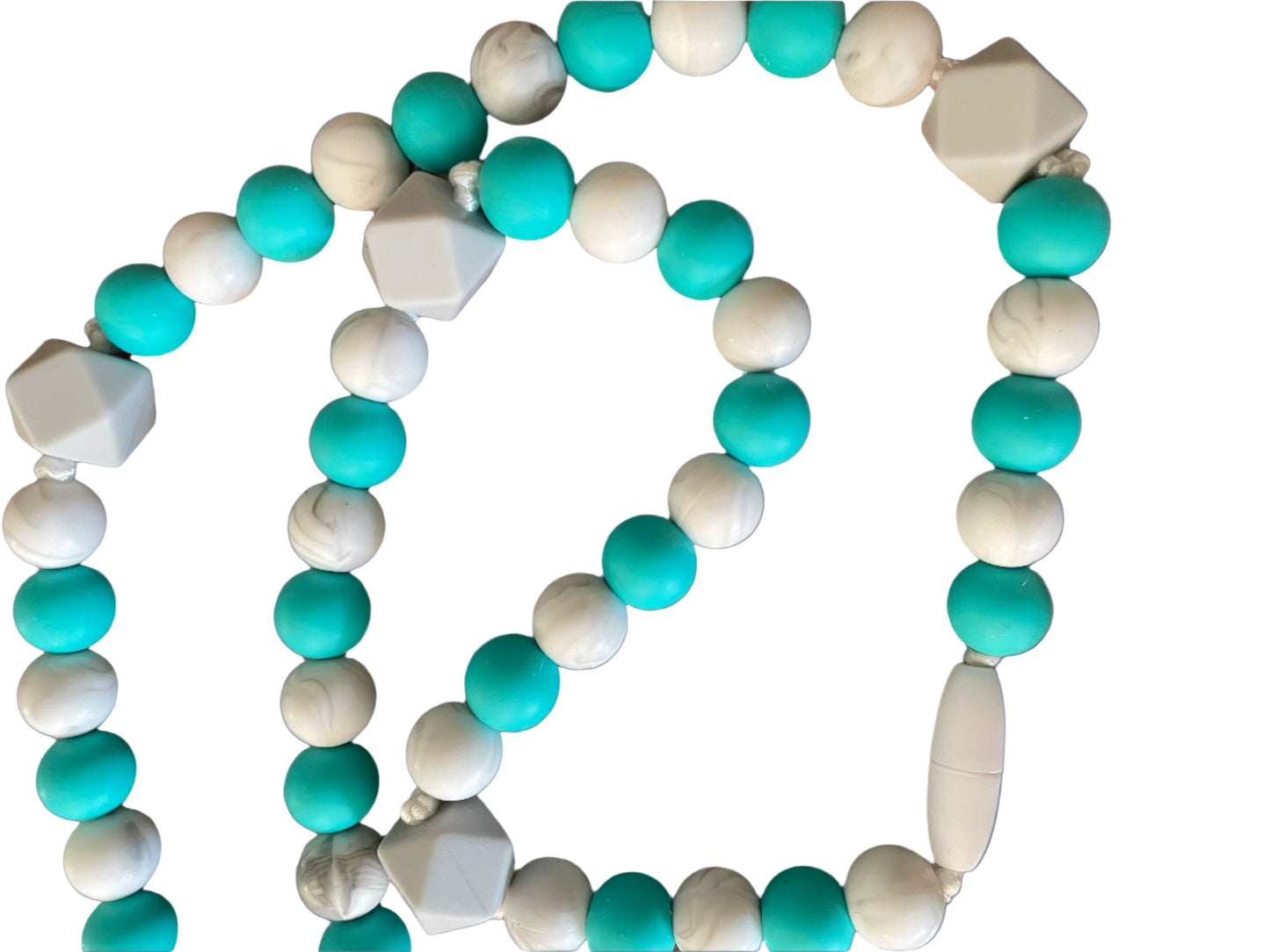 Silicone Baptismal Baby Rosary