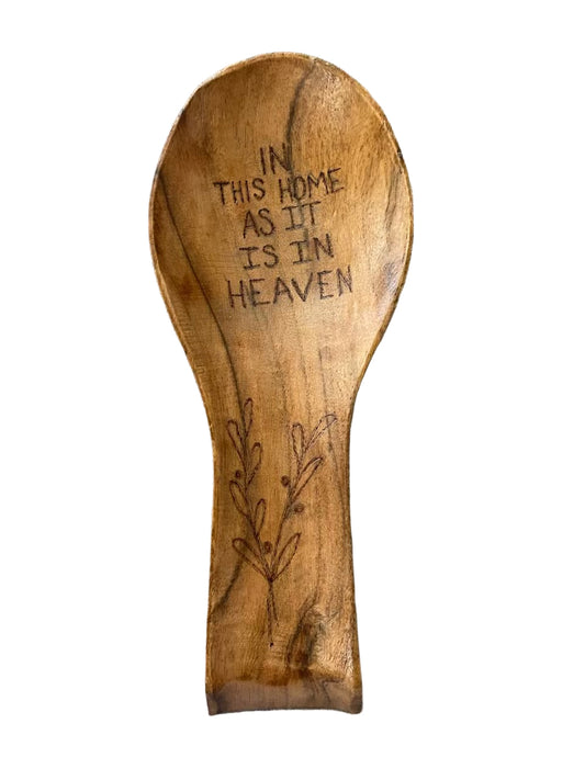 Wooden Spoon Rest