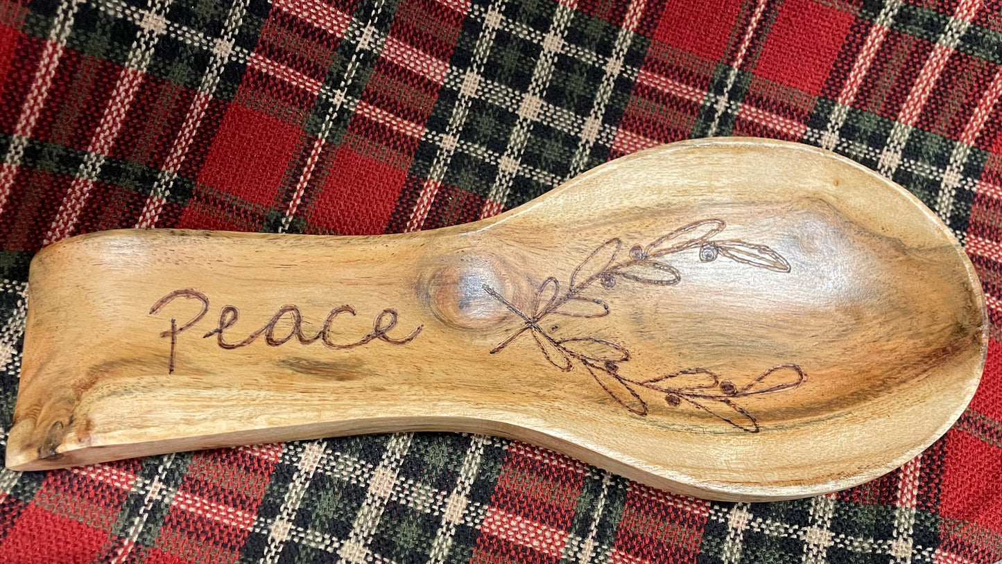 Wooden Spoon Rest