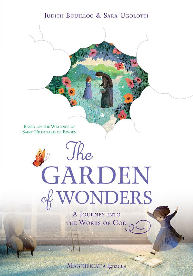 Book cover of 'The Garden of Wonders' with a colorful design and text.