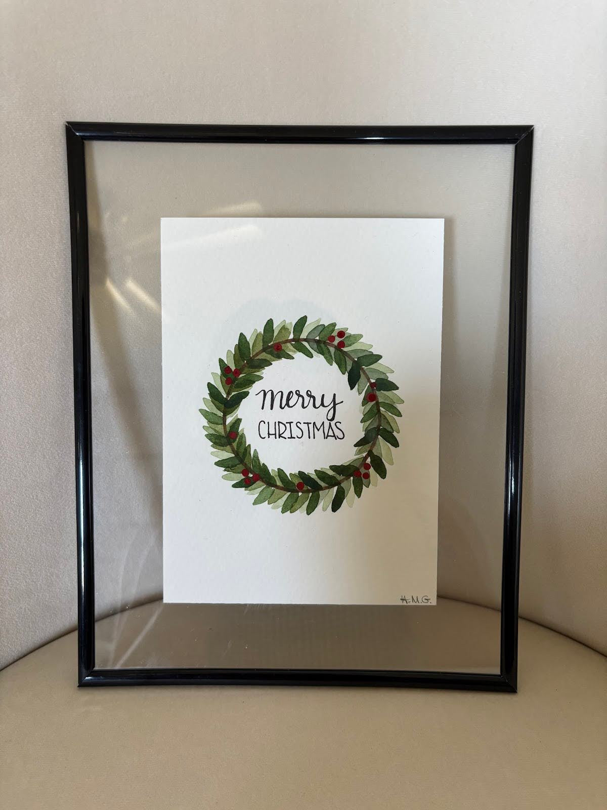 Merry Christmas-full wreath