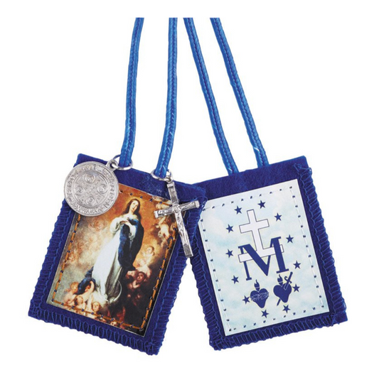Immaculate Conception Scapulas with Medals