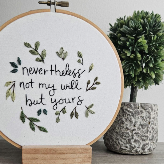 Nevertheless Embroidery