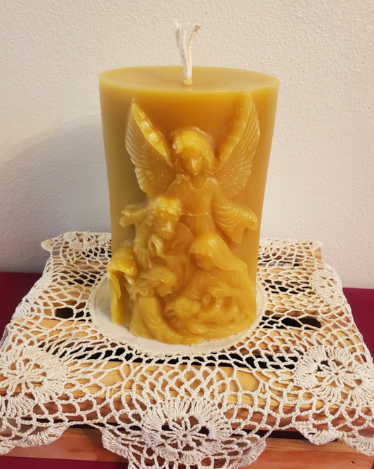 The Holy Family (cylinder with wick)