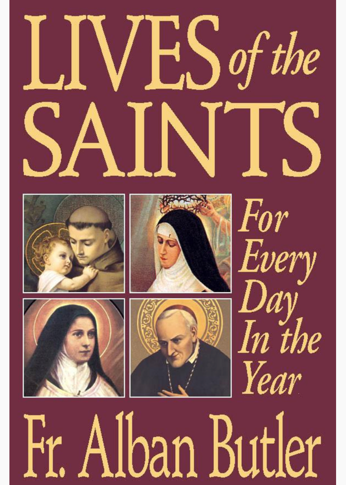 Lives of the Saints for Everyday of the Year