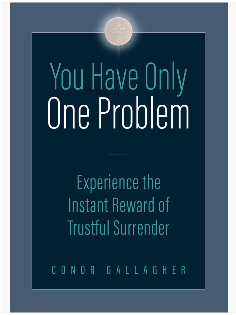 Book cover of 'You Have Only One Problem' by Conor Gallagher with a dark blue background and white text.