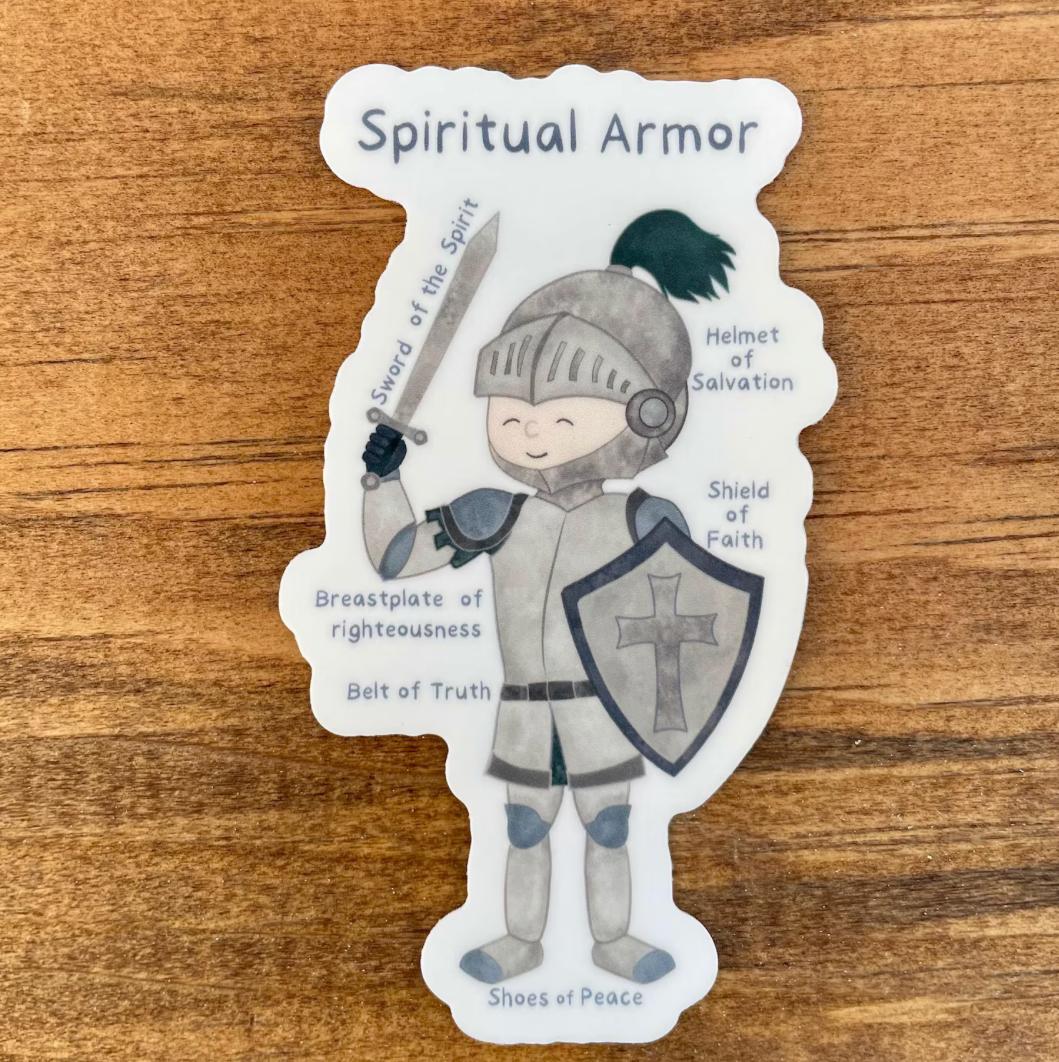 Spiritual Armor Sticker