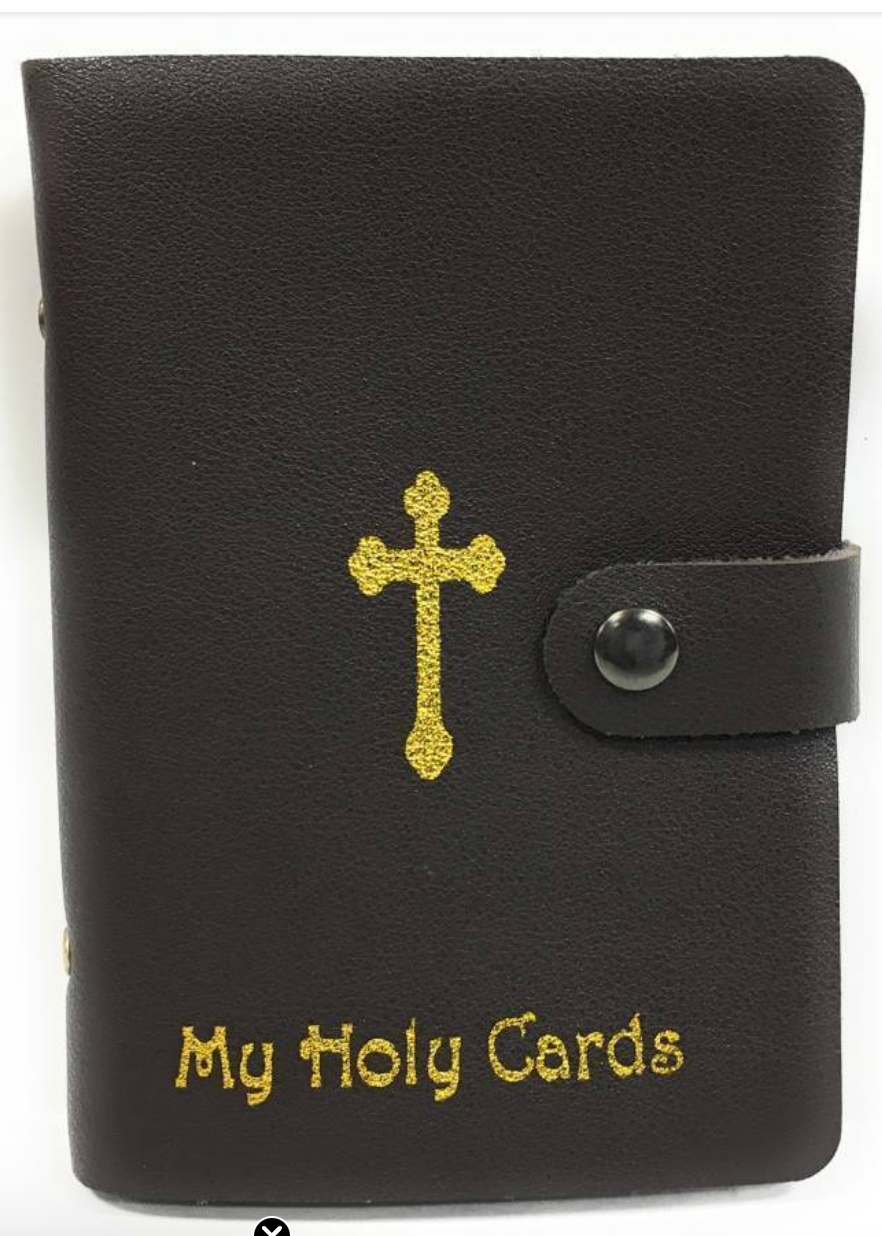 Holy Card Collection Book