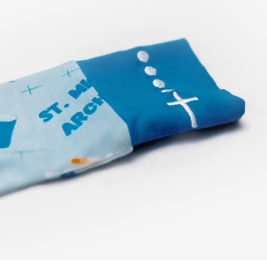 Saint Michael the Archangel Footie Baby Pajamas