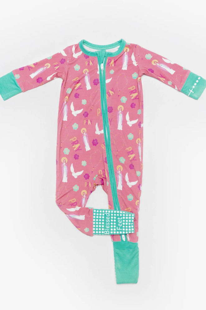 Pray Footie Pajamas