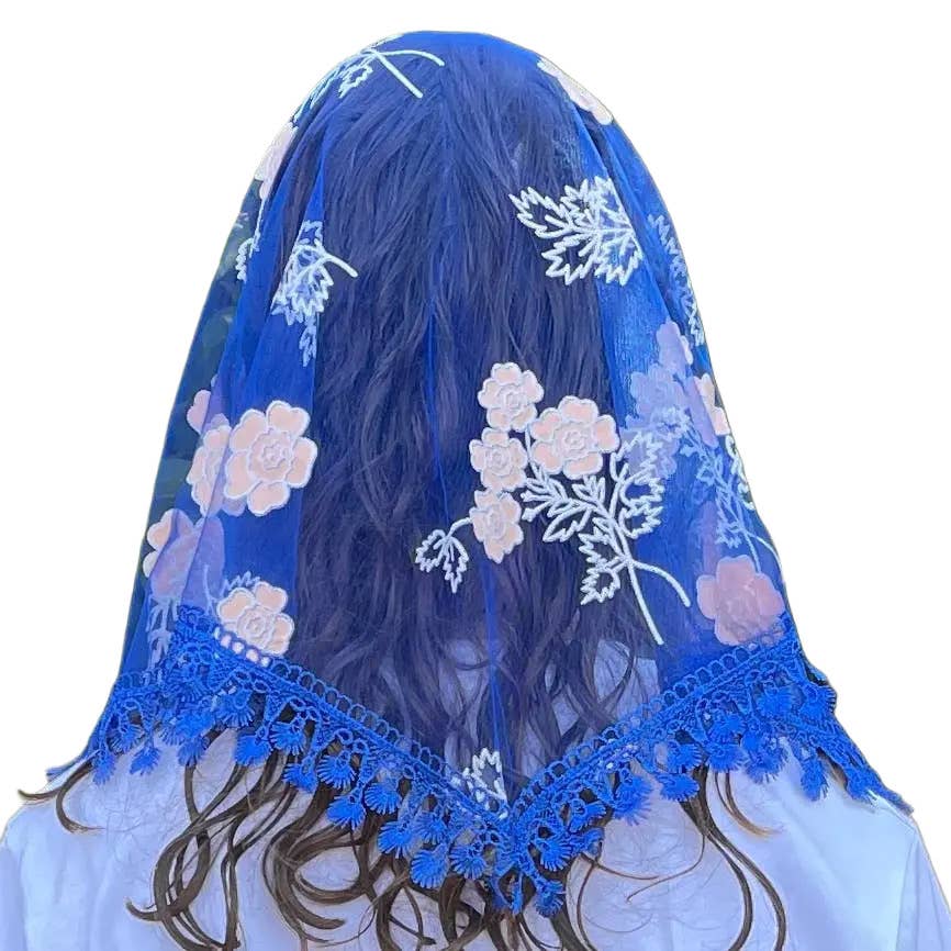 Veil ~ Mystic Rose - BLUE