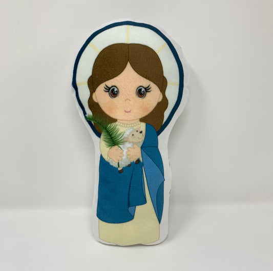 St. Agnes Stuffed Saint Doll