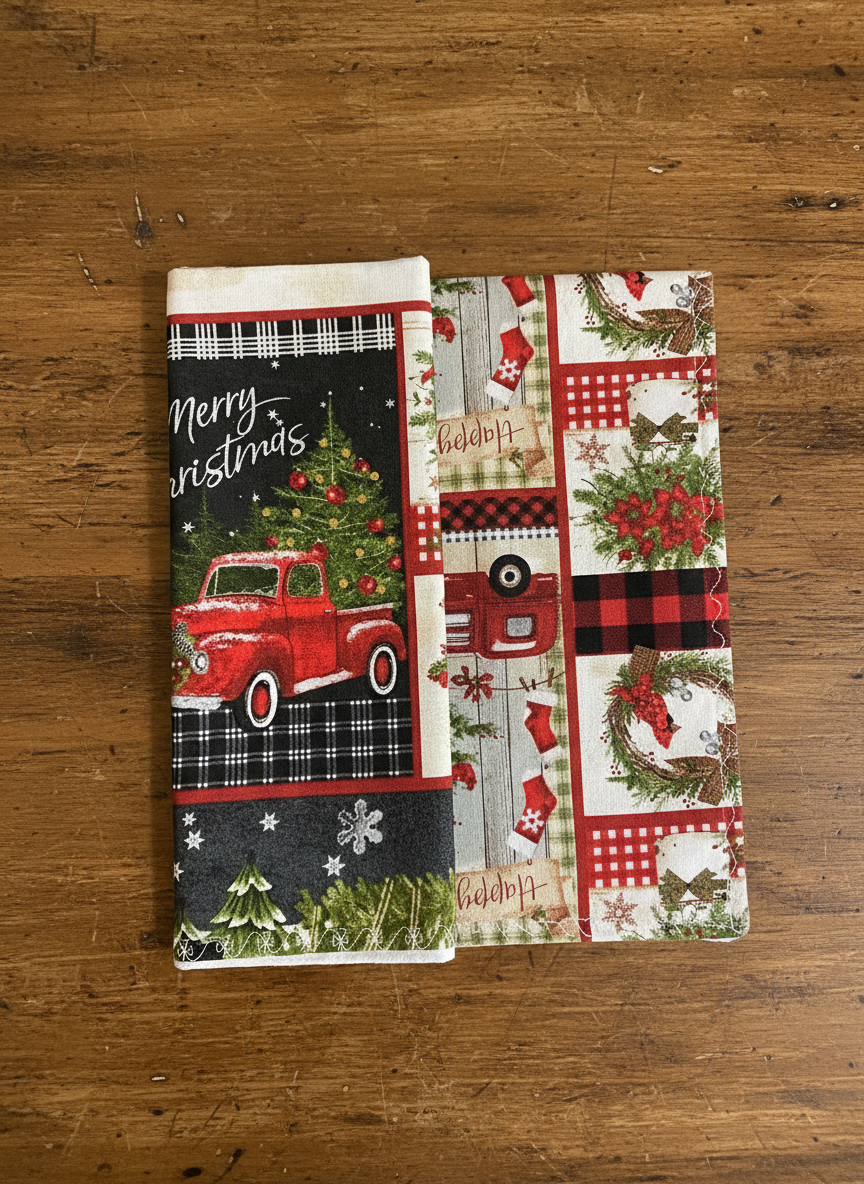 Farmhouse Christmas Napkins (set of 10)
