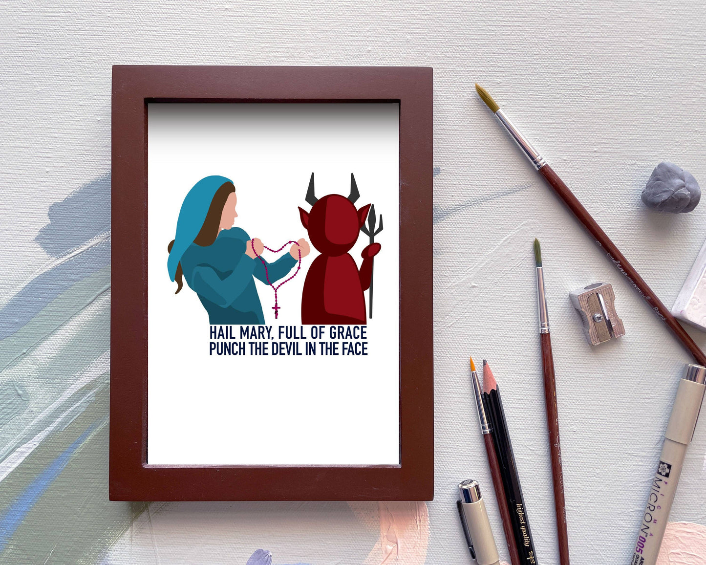 MARY vs. DEVIL  |  Print