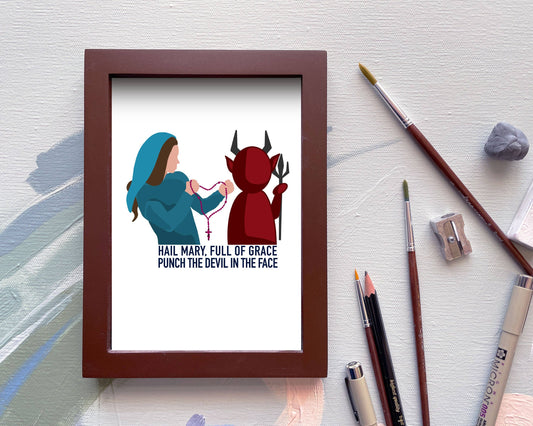 MARY vs. DEVIL  |  Print