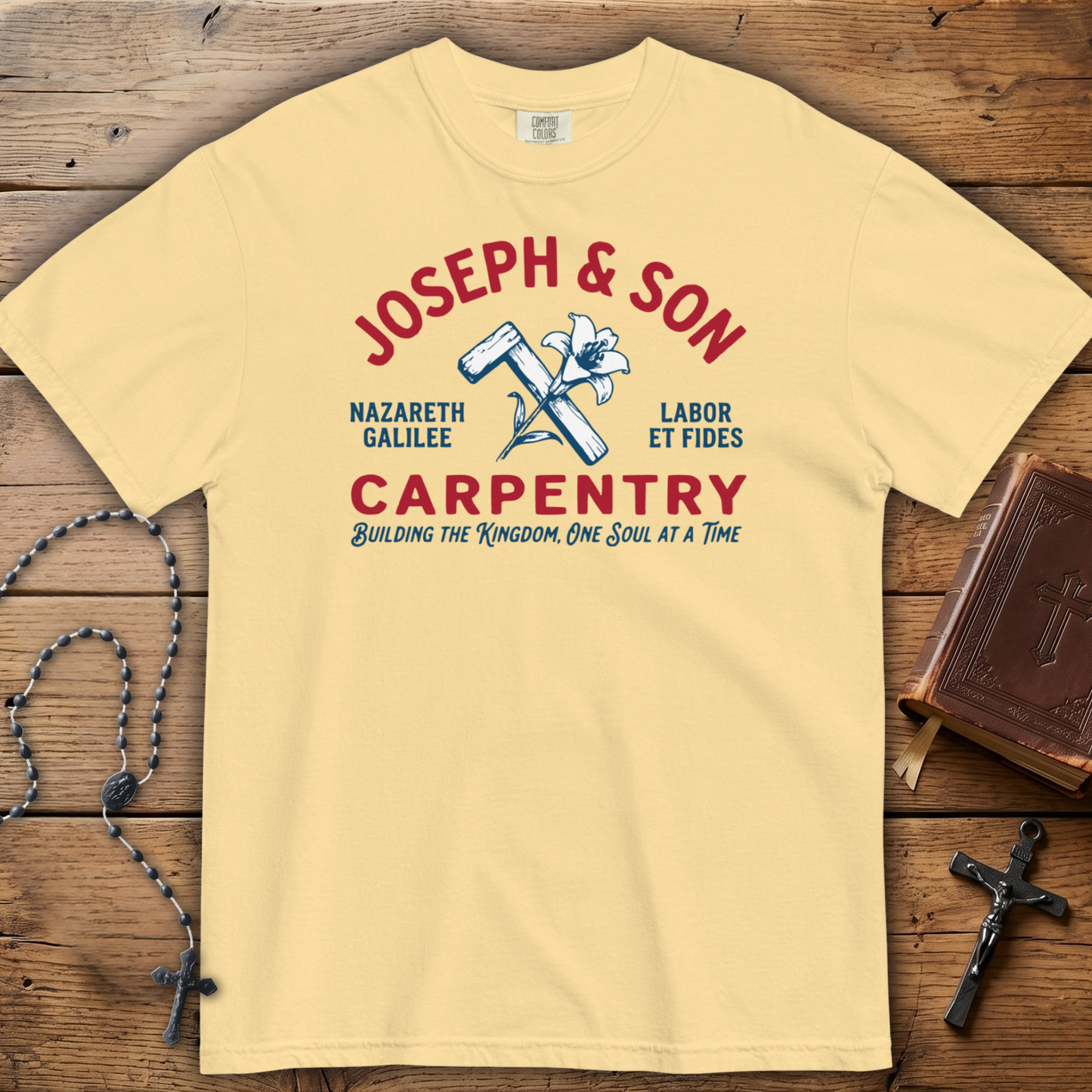 Joseph & Son Carpentry - Comfort Colors t-shirt
