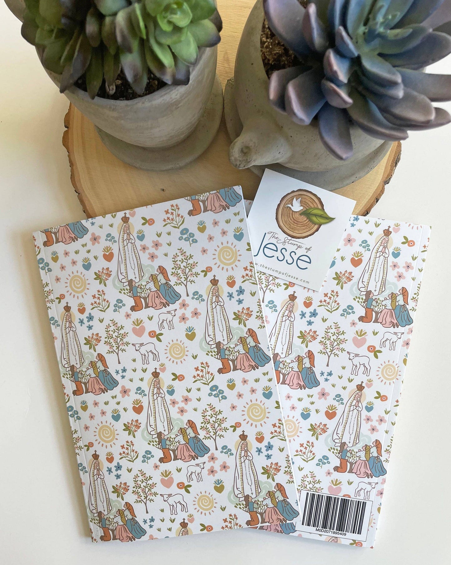 Our Lady of Fatima Ruled Notebook