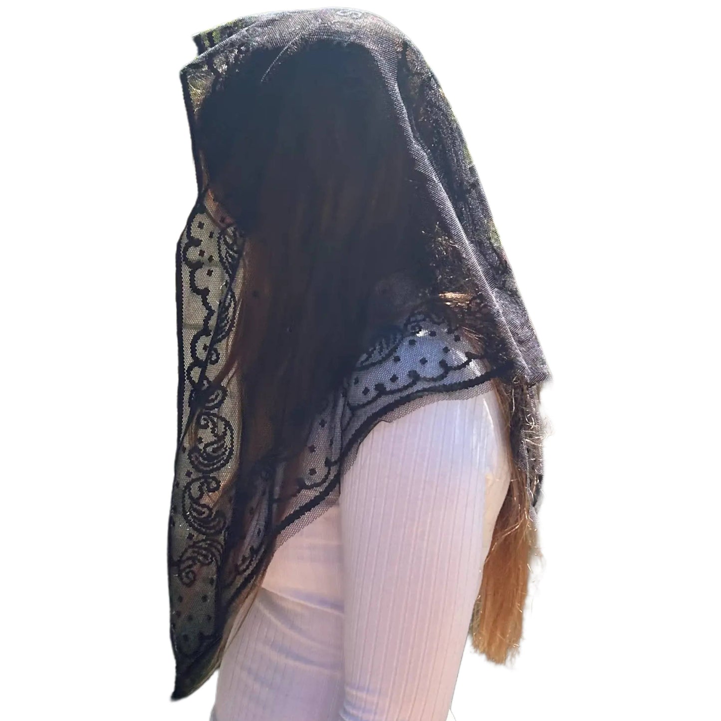 Veil ~ Jerusalem - Black