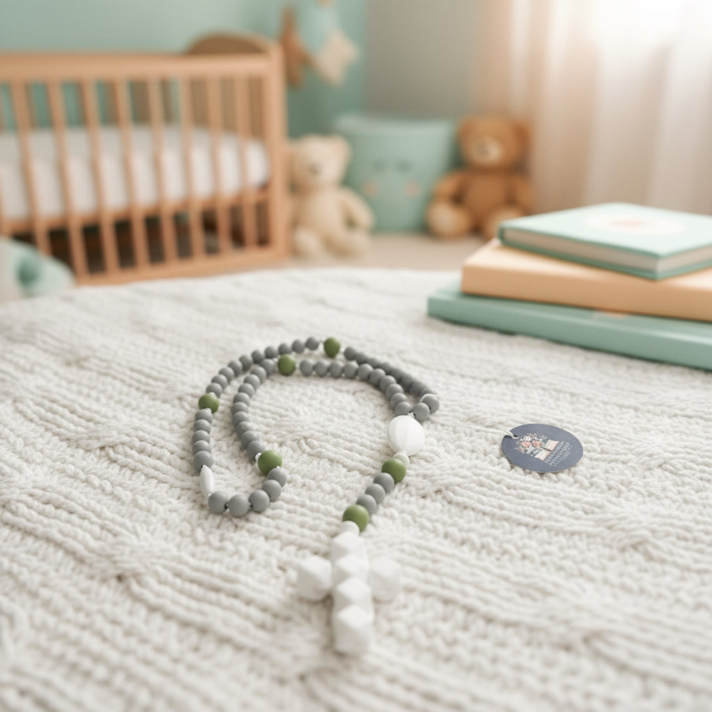 Silicone Baby Rosary
