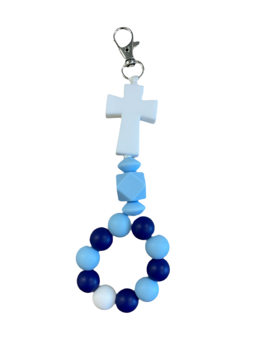 St. Dominic Decade Silicone Keychain