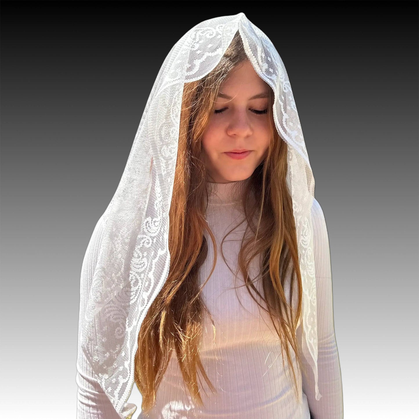 Jerusalem Veil - WHITE 