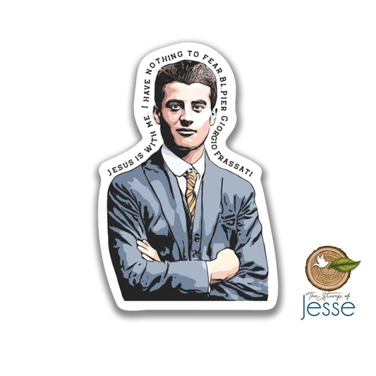 Pier Giorgio Frassati Waterproof Catholic Sticker