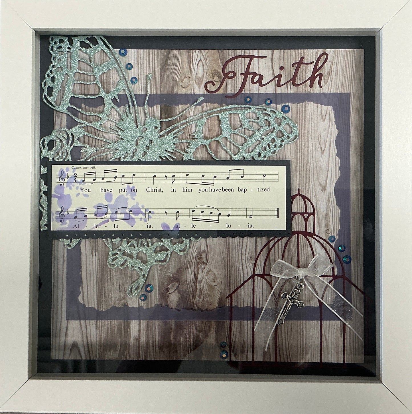 Baptism Shadow Box