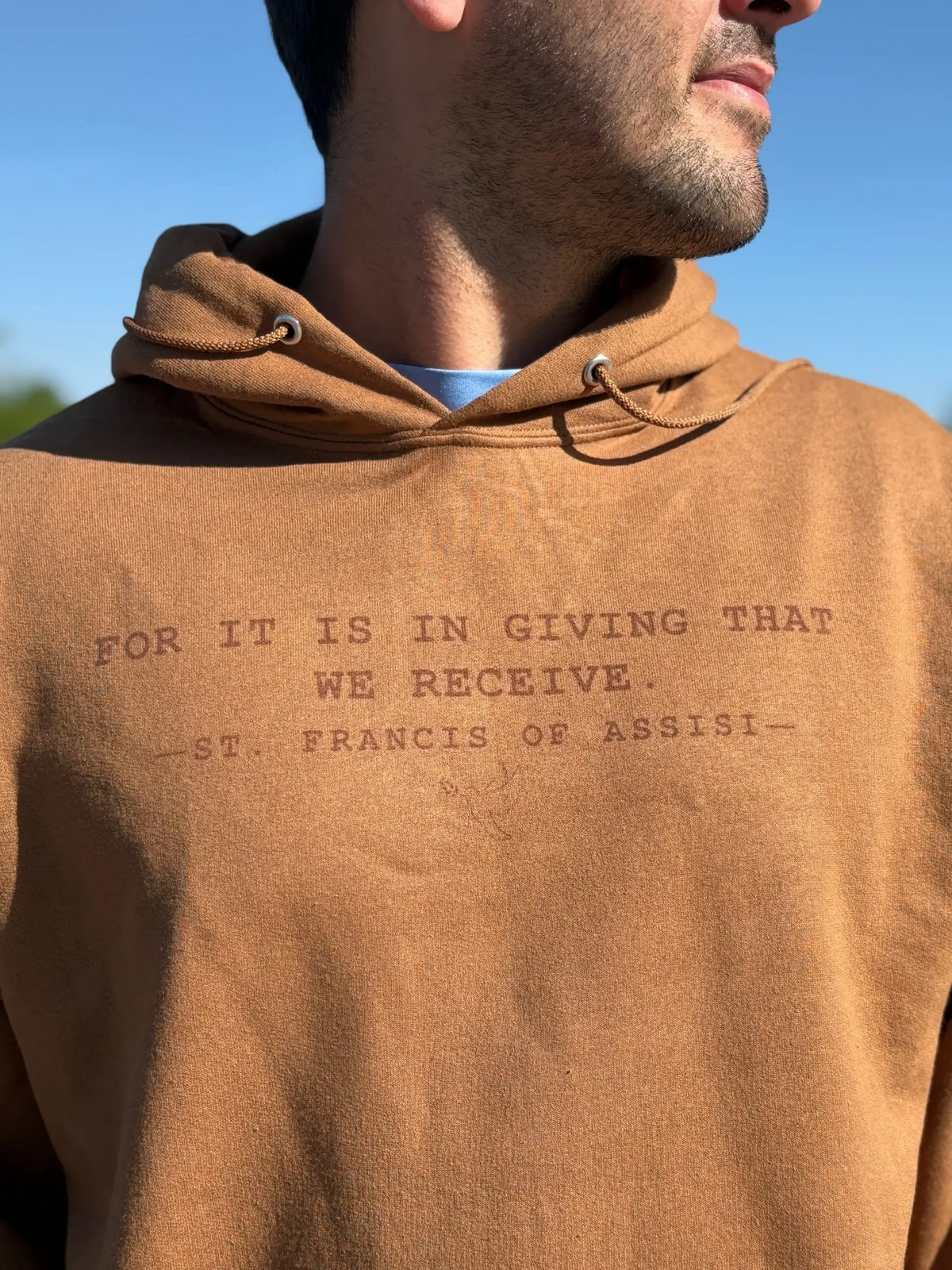 "For it is in giving that we receive." St. Francis of Assisi