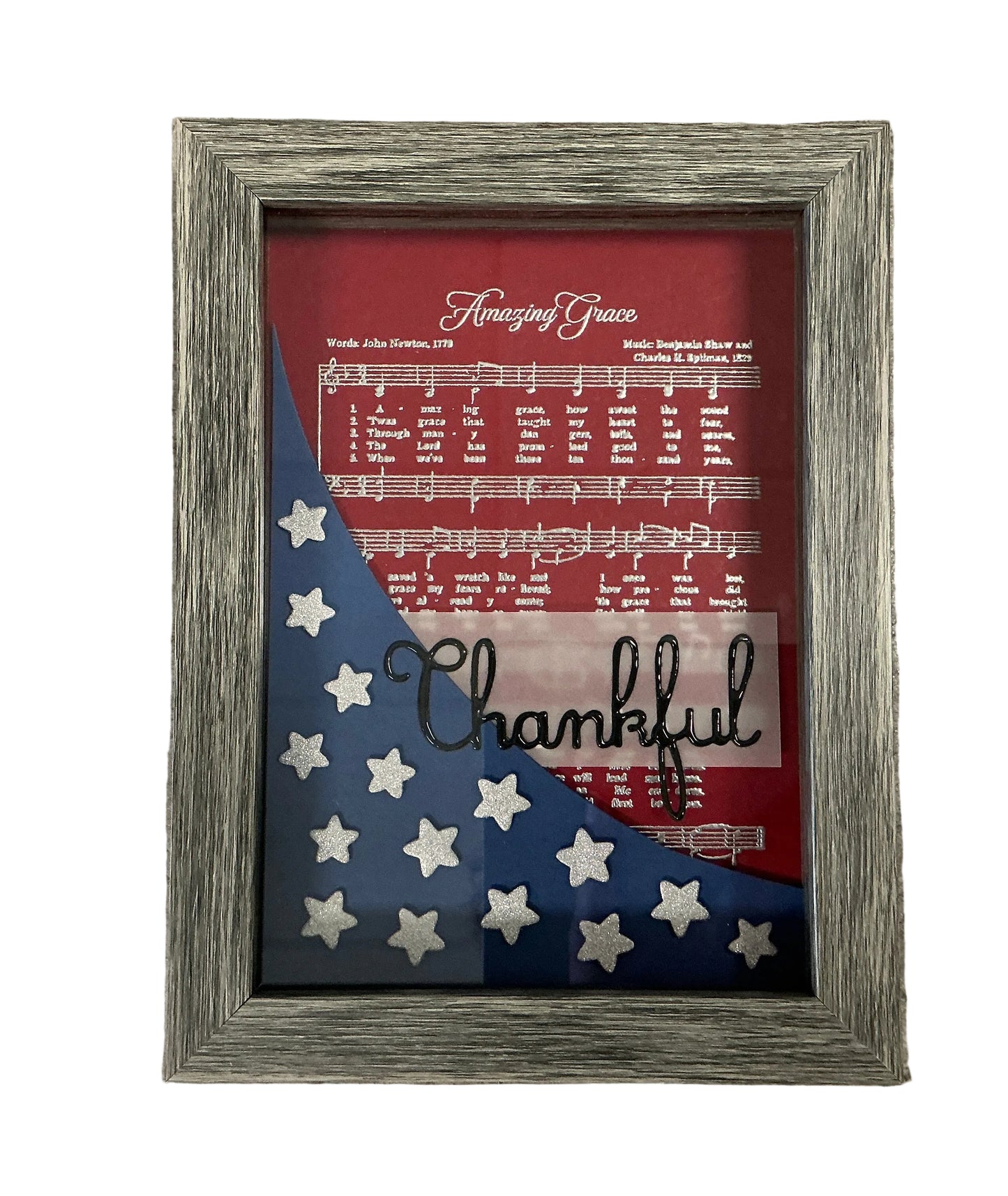 Patriotic Shadow Box