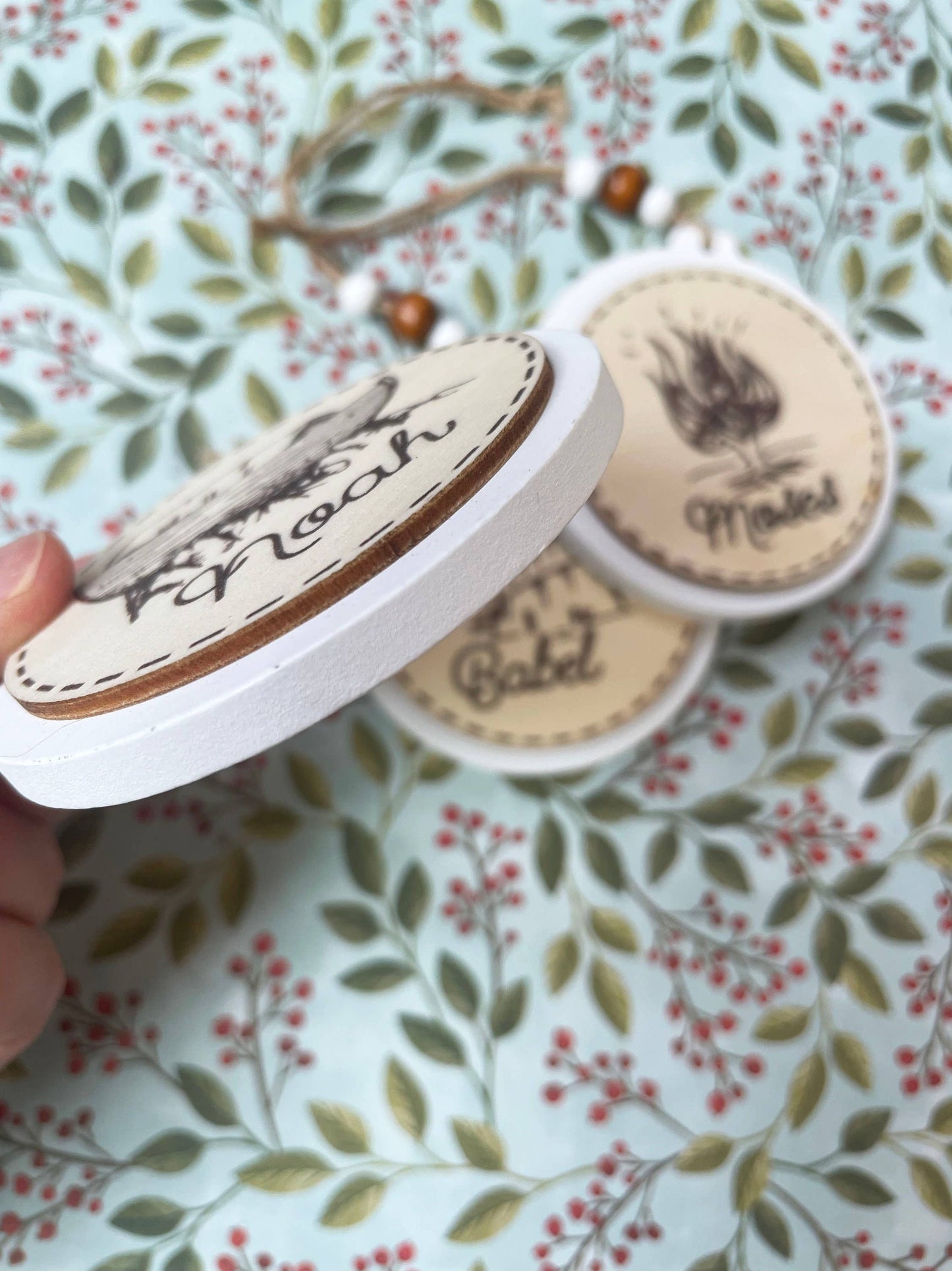 Jesse Tree Handmade Christmas Ornaments I Catholic Gift