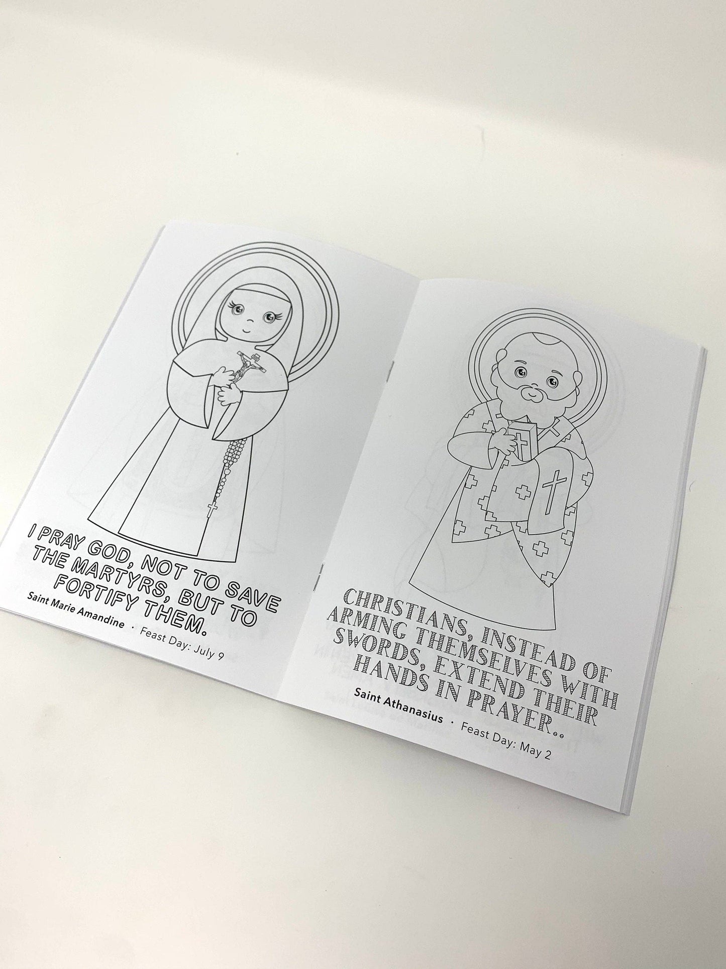 Catholic Saints Coloring Book Volume 3