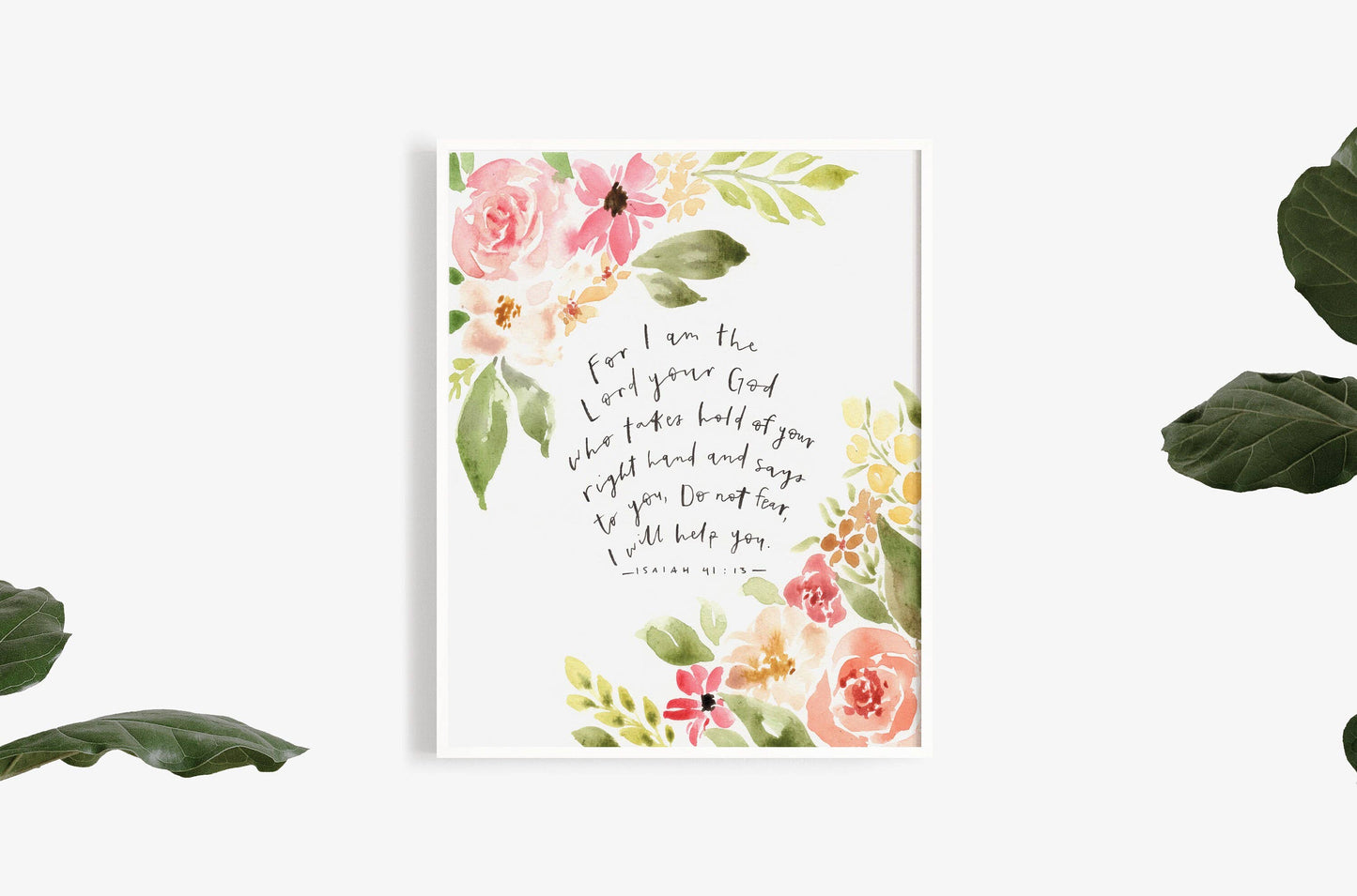 I Will Help You Fine Art Print 8x10