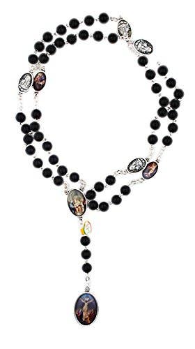 Deluxe Seven Sorrows Rosary Chaplet with Full-Color Images