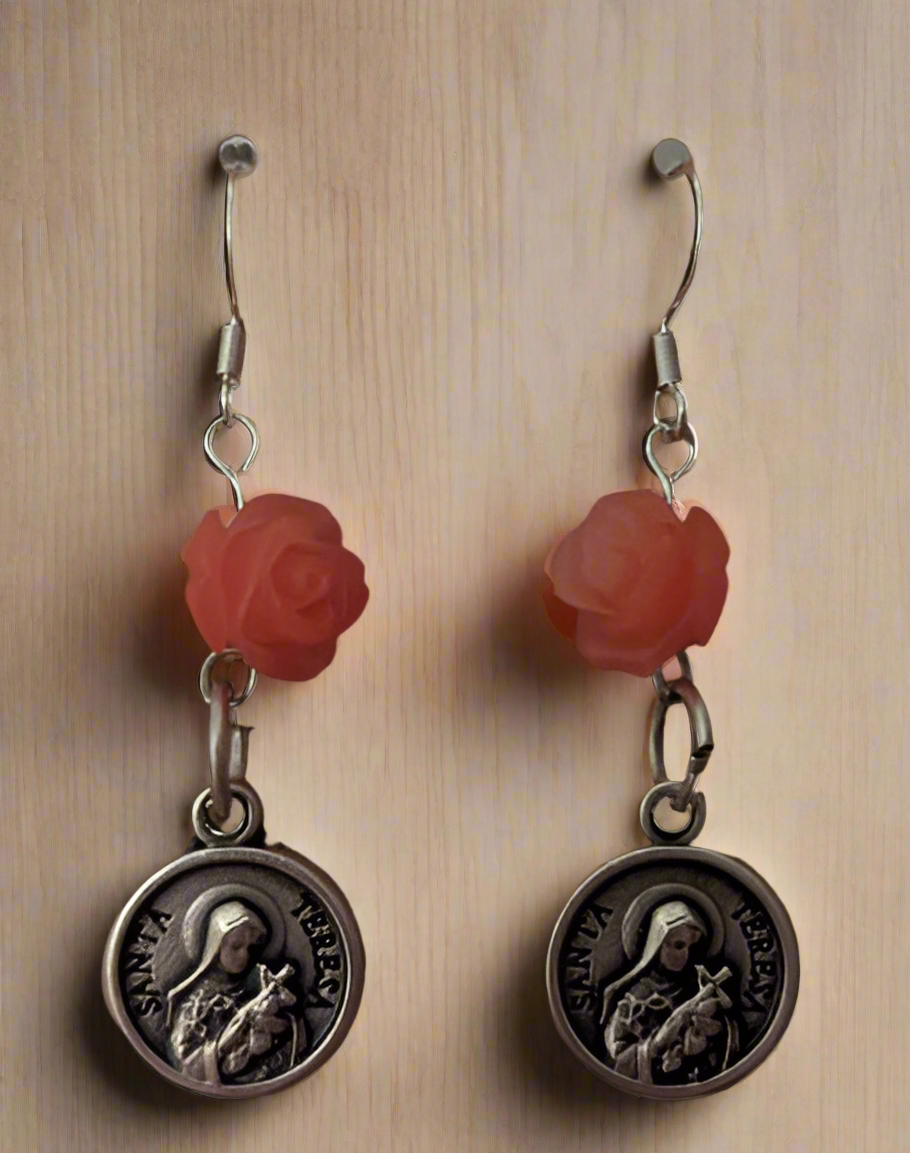 St. Therese Earrings