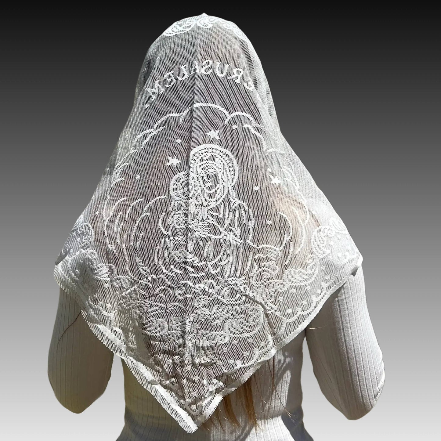 Jerusalem Veil - WHITE 