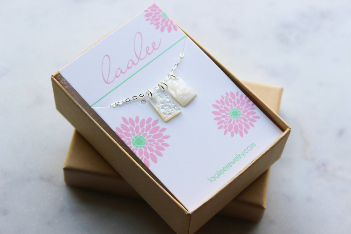 Silver Scapular Necklace