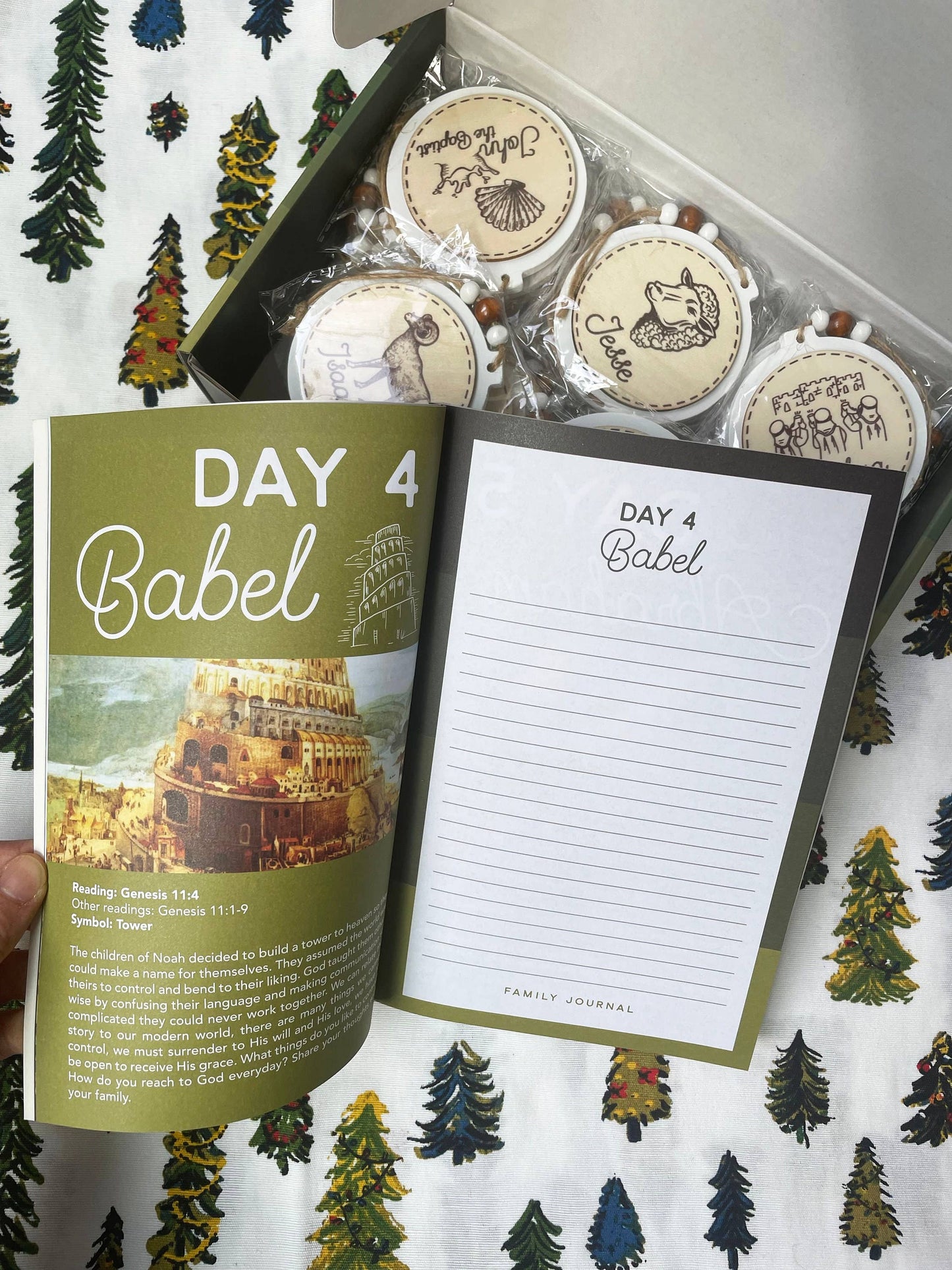 Jesse Tree Handmade Christmas Ornaments I Catholic Gift