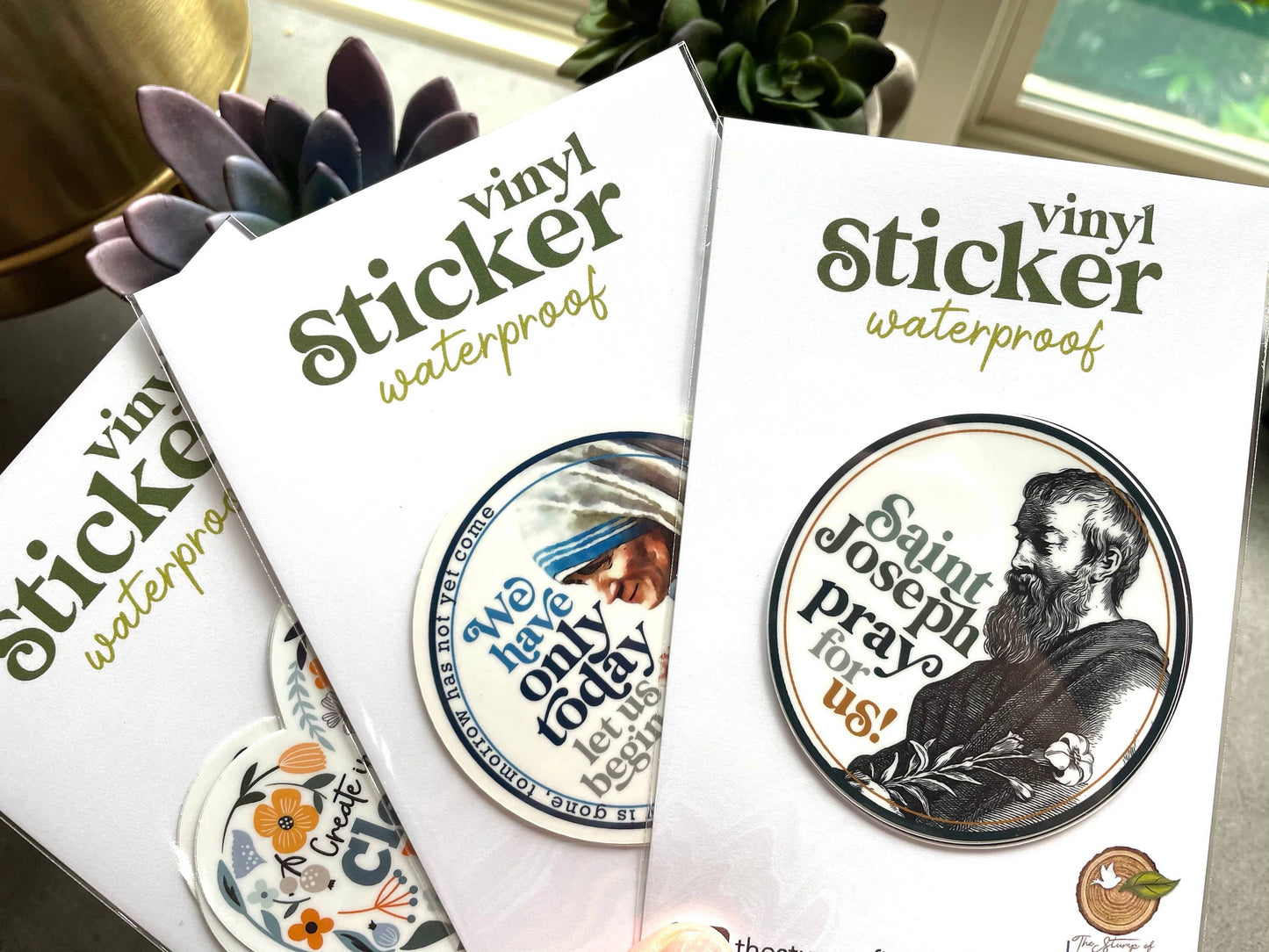 St. Joseph Pray For Us Catholic Sticker