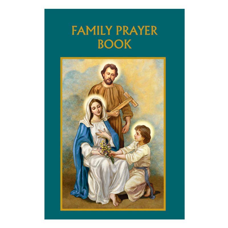 “Family Prayer Book” book cover of the holy family 